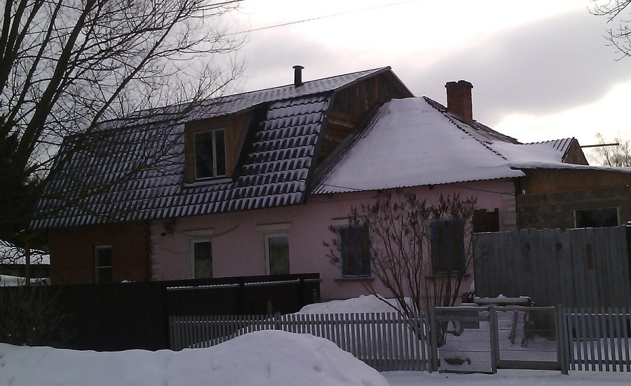 Дом, в котором проживала Куричкова Е. Г. в г. Ржеве