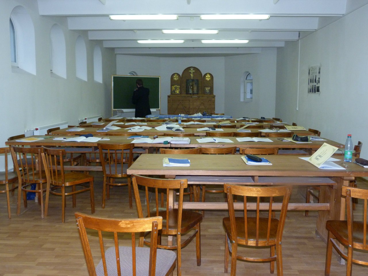 Учебный класс в Невской Старообрядческой Поморской общине