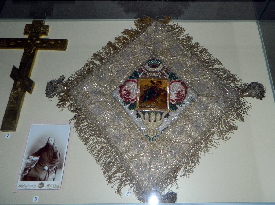 Фрагмент экспозиции собора Рожества Христова на Рогожском