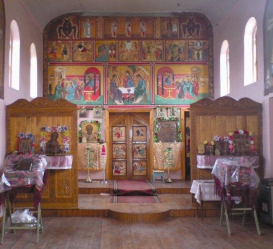Внутренний вид кафедрального храма в честь Покрова Пресвятыя Богородицы г. Поти