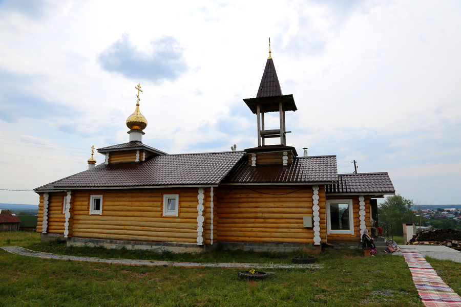 Строящийся храм во имя святого князя Владимира в п. Староуткинске. Фото с сайта rpsc.ru