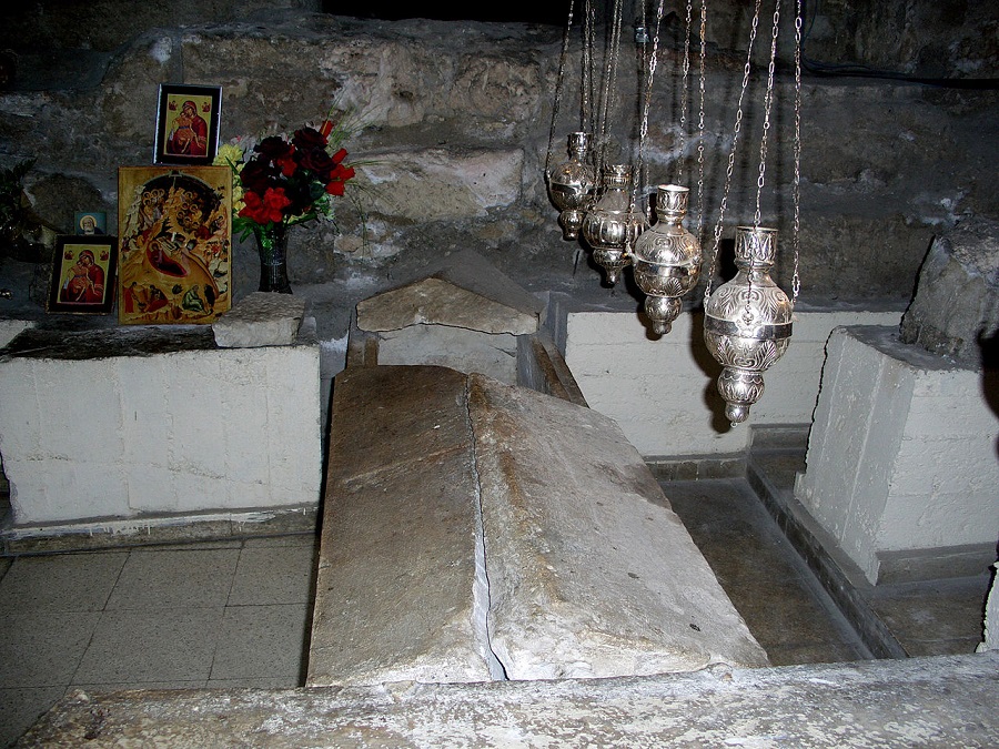 Гробница праведного Лазаря в церкви Святого Лазаря в Ларнаке