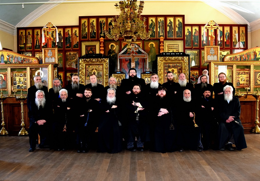 Делегаты Собора — духовные наставники староверческих поморских общин Литвы и зарубежья