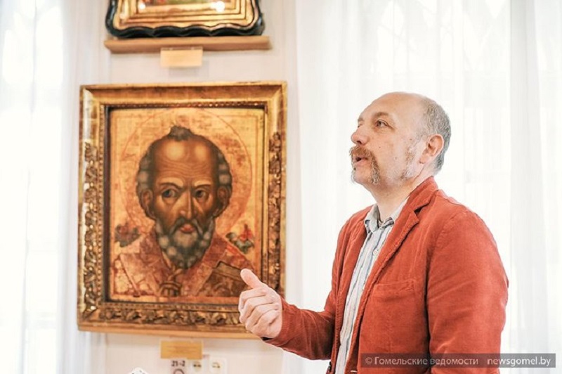 Сотрудник Ветковского музея Андрей Скидан рассказывает про образ Николы Отвратного