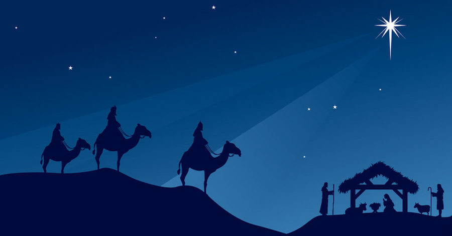 Восточные мудрецы узнали о рождении Христа по необычной звезде