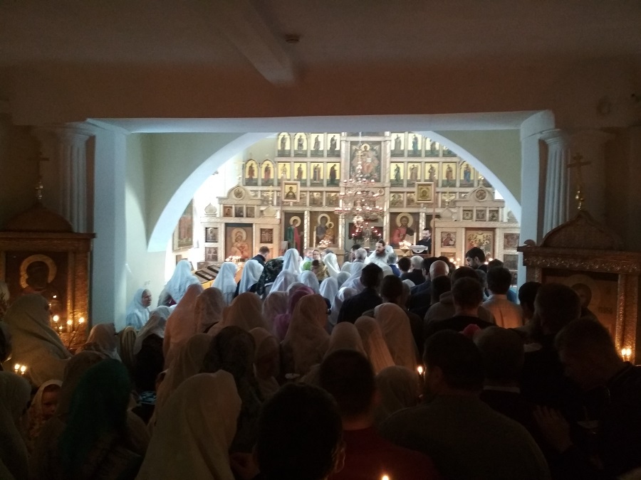 Престольный праздник в храме Рожества Христова РПсЦ, г. Екатеринбург