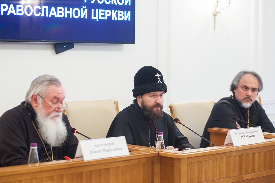 По словам митрополита Илариона, перед РПЦ стоит задача восстановления церковного единства