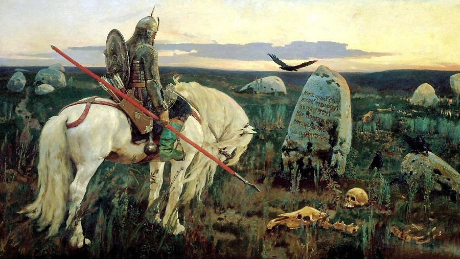 В.М.Васнецов «Витязь на распутье». 1882. Холст, масло
