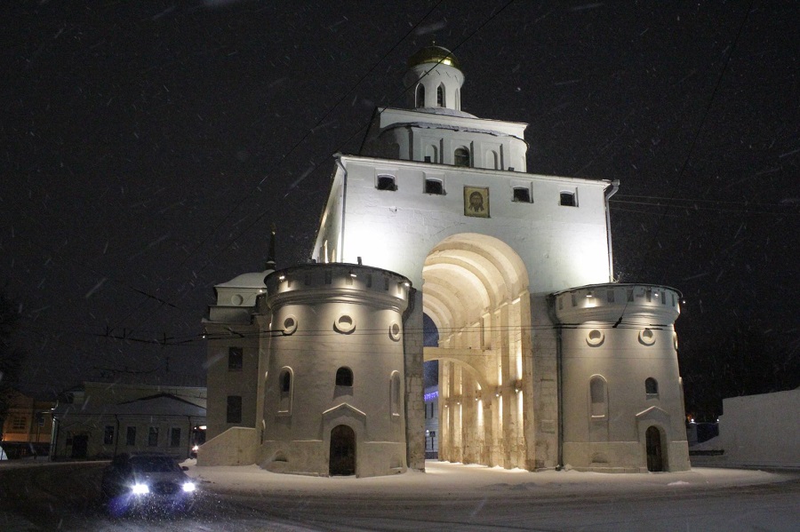 Золотые ворота в городе Владимире