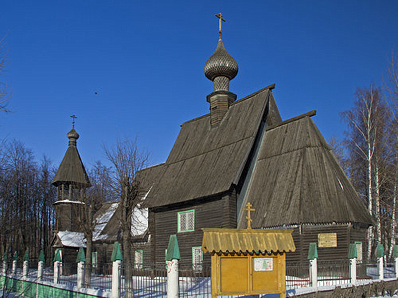 Храм Успения Пресвятой Богородицы в г. Иваново. Сгорел 18 ноября 2015 года