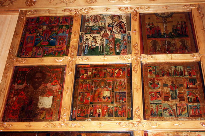 Фрагмент интерьера храма. Фото Д.Е. Мальцевой
