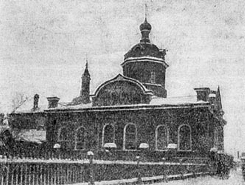 Церковь Рожества Пресвятыя Богородицы в Зуево. Фото 1909 года