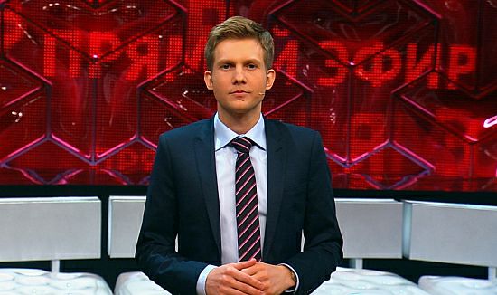 Журналист Борис Корчевников. Ведущий передачи «Прямой эфир»
