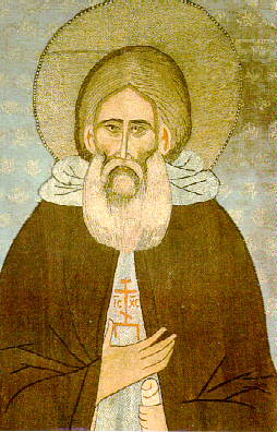 Сергий Радонежский на покрове. XV век