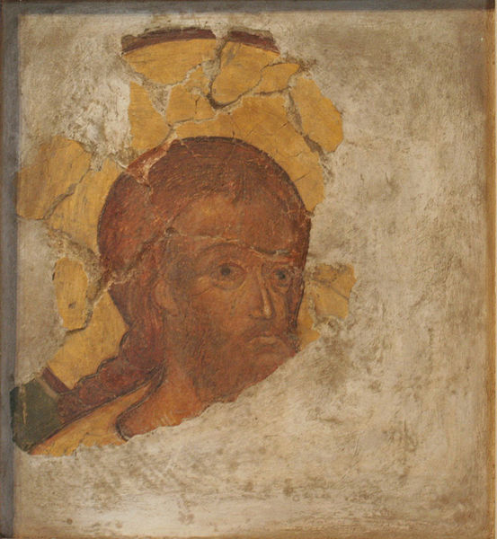 Христос. Фреска XVI века из Троицкого Макариева монастыря
