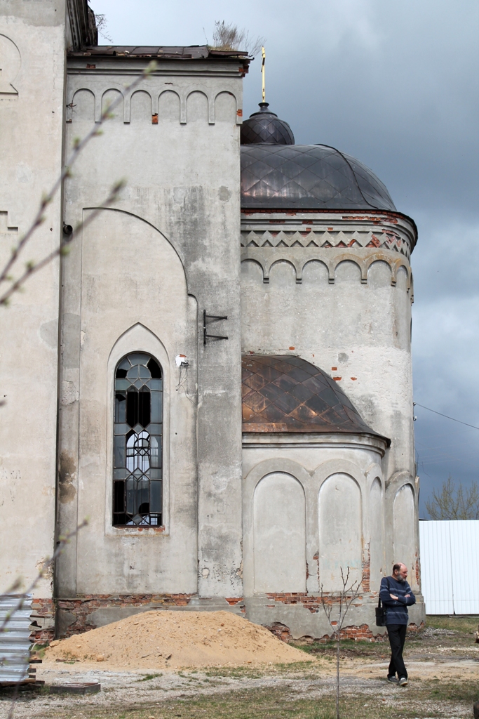 На Боровском женском монастыре воздвижен крест