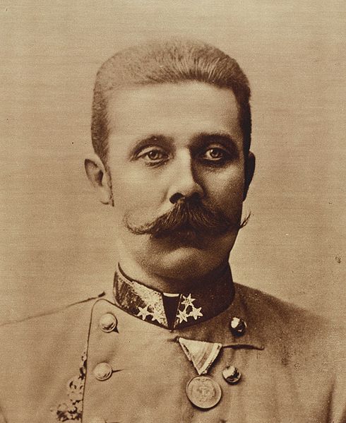 Австрийский эрцгерцог Франц Фердинанд (19 мая 1896 — 28 июня 1914 г.)