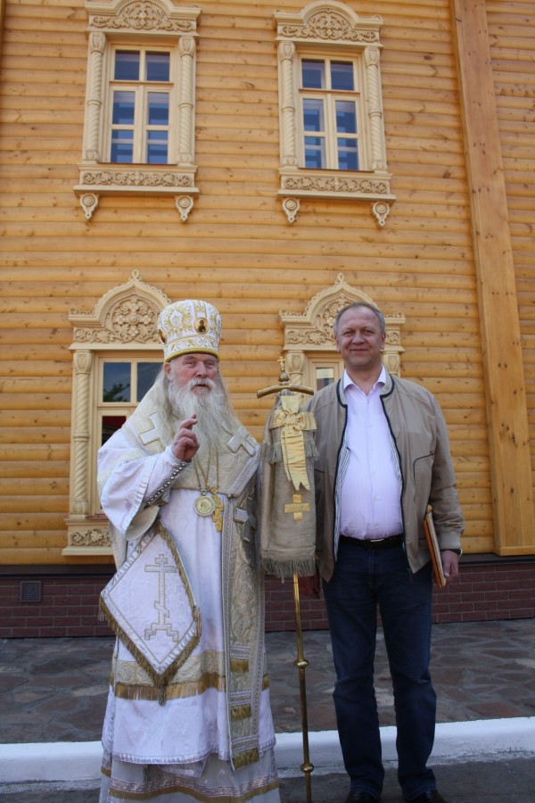Освящение старообрядческого храма в Омске