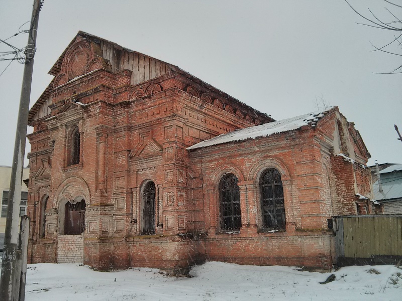Храм Воздвижения Креста Господня на ул. Ульяновская, 46 был закрыт в 1935 году