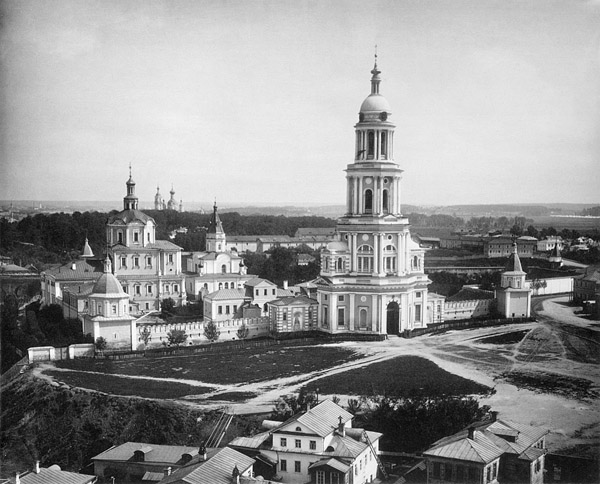 Спасо-Андроников монастырь. Вид монастыря в 1883 г.