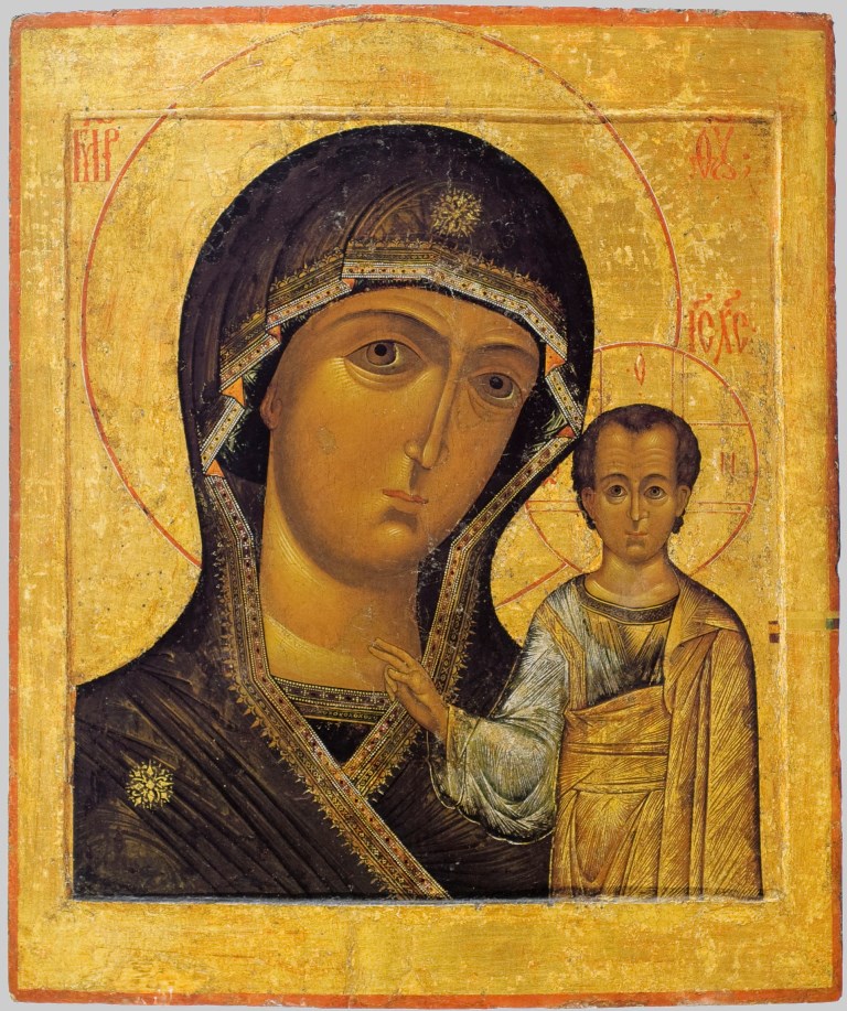 Казанская икона Пресвятой Богородицы. Список из Елоховского собора