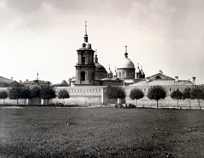 Покровский монастырь в Москве. 1882 год