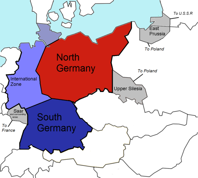 Расчленение Германии по американскому плану Моргентау