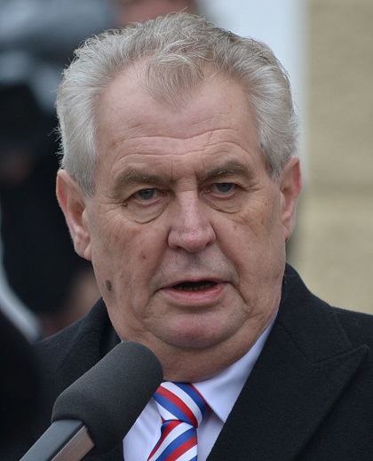 Милош Земан, с 8 марта 2013 г. президент Чехии, государственный и политический деятель