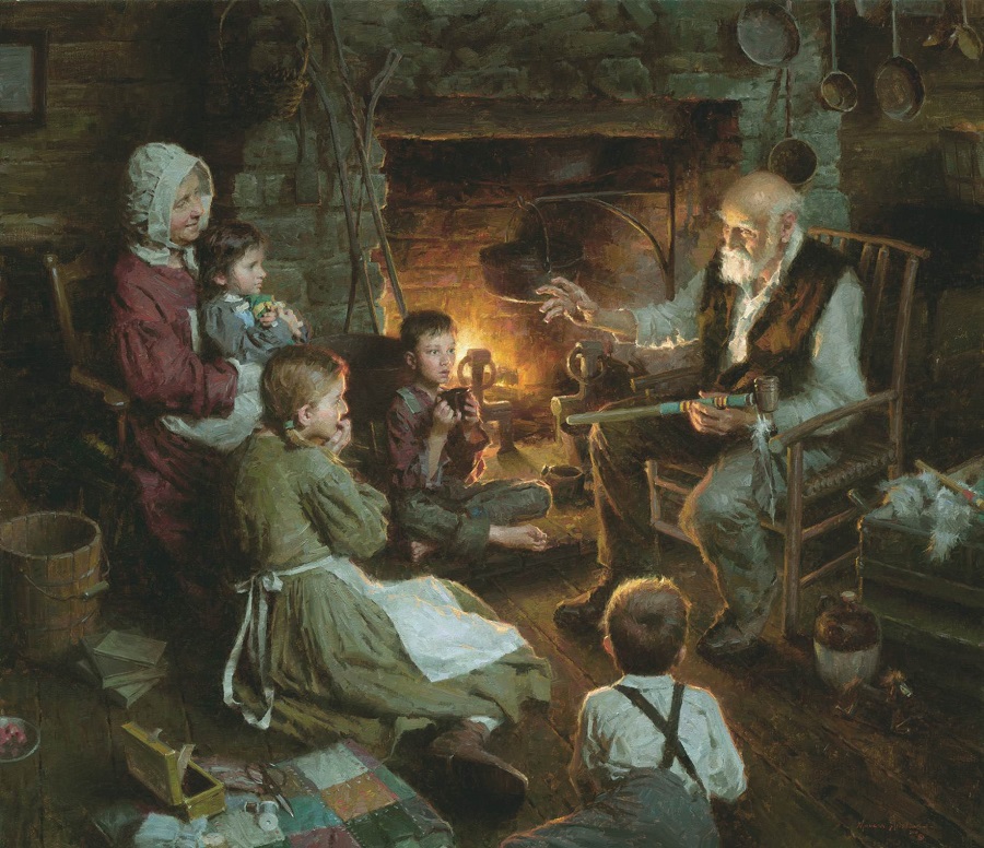 Сказки от дедушки на Рождество Христово