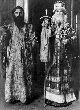 Епископ Иосиф (Моржаков) и диакон Феодор Моржаков