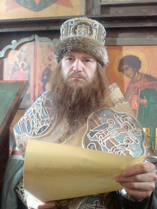 Валерий Гришко в роли патриарха Никона. Кадр из фильма «Раскол» (2012)