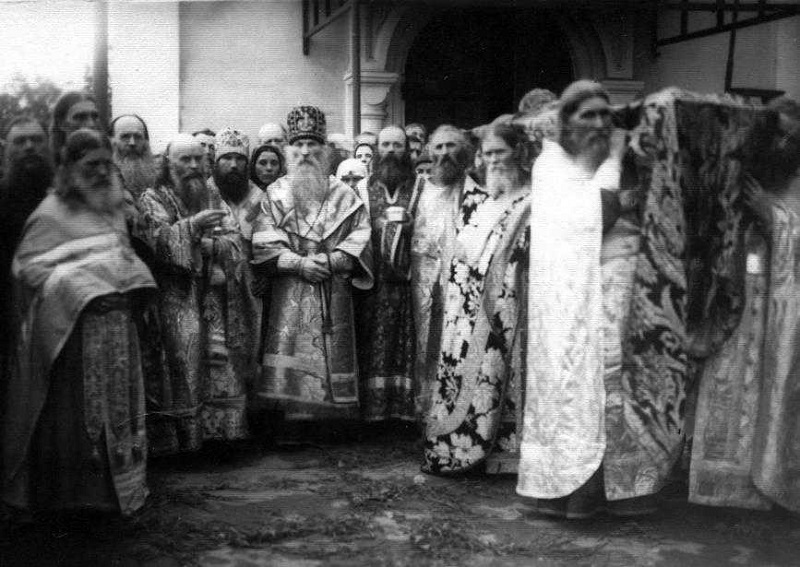 Погребение Древлеправославного архиепископа Московского и Всея Руси Иоанна (Калинина), 1956 год