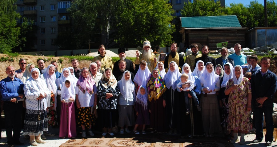 Члены Замоскворецкой общины г. Нижнего Новгорода