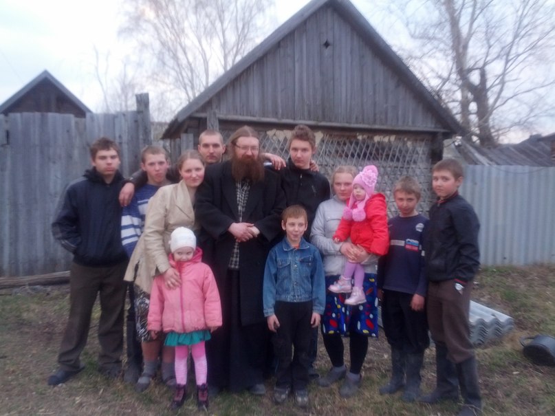 Многодетная семья иерея Вадима Коровина