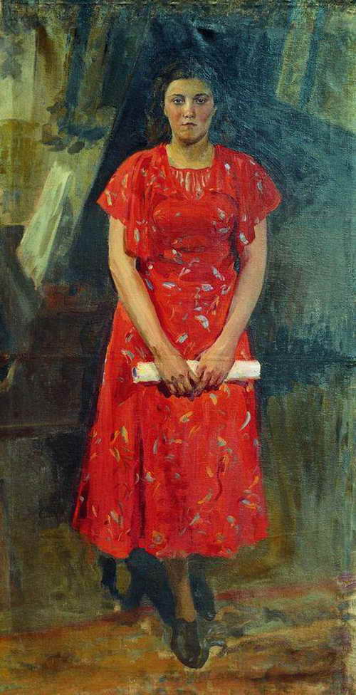 «Портрет Т. И. Куликовой», 1938 г.