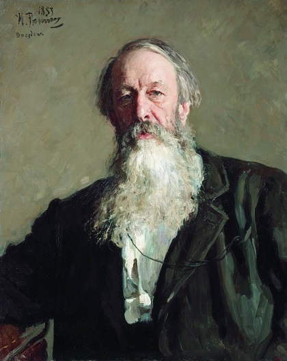 Илья Ефимович Репин. Портрет В.В. Стасова  (1883 г.)
