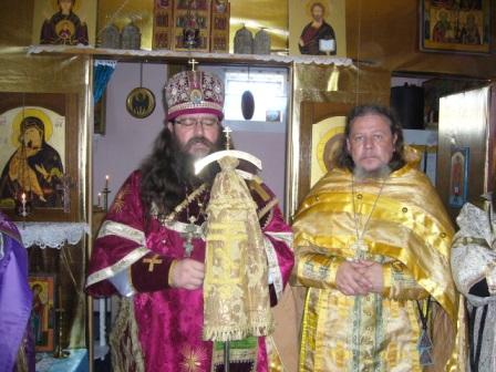 Митрополит РПсЦ в Румынии Леонтий (Изот) и о. Андрей Прасолов (Германия)