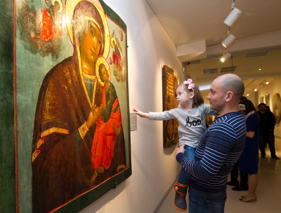 Открытие выставки «Большая русская икона»