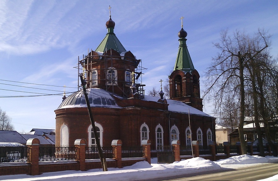 Покровский старообрядческий храм в г. Ржеве. Современная фотография