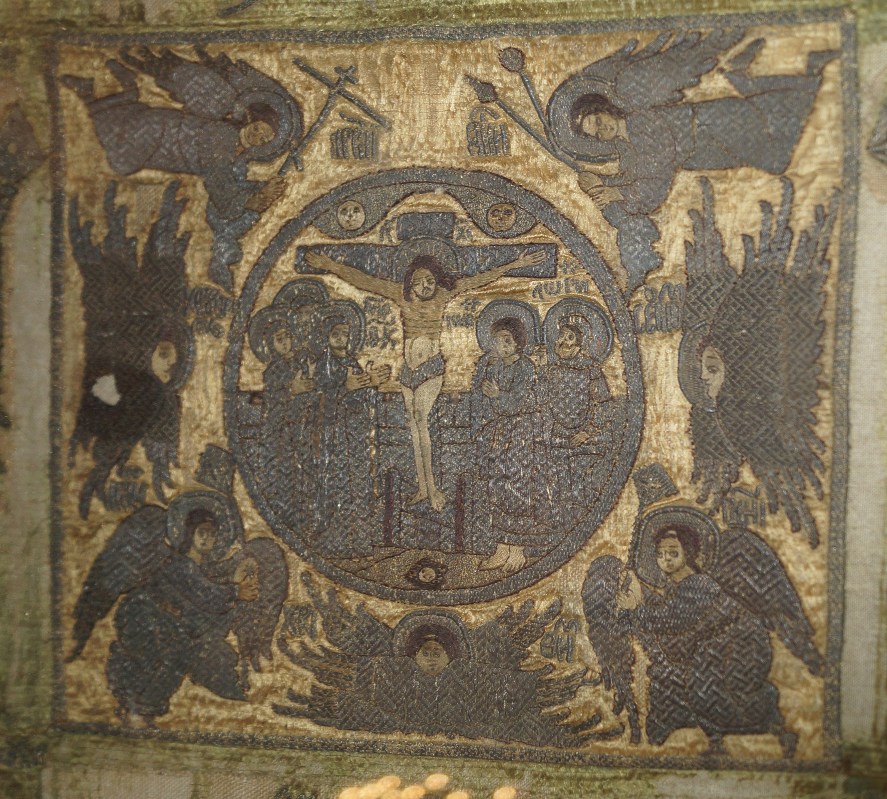 Новооткрытый памятик храмового шитья из Покровского собора