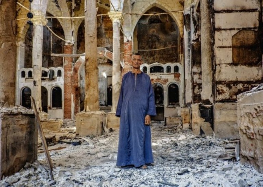 В Египте в 2013 году во время волнений сожгли почти 50 коптских церквей