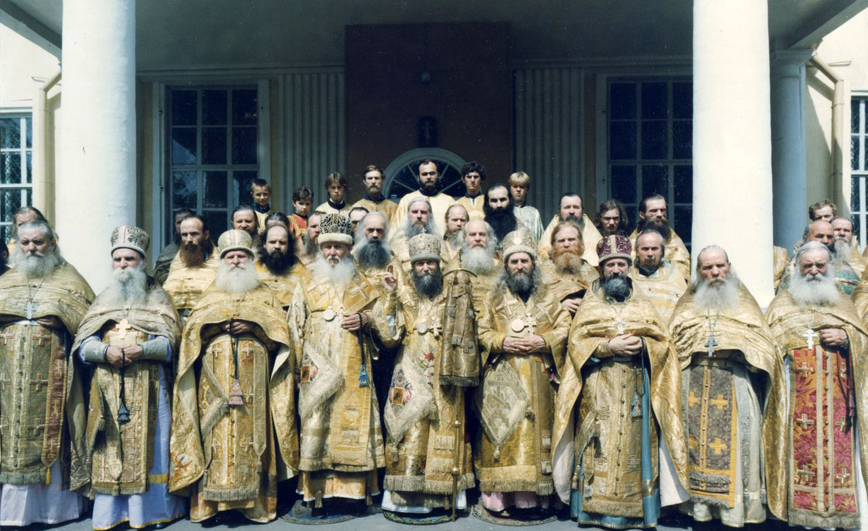 Старообрядческое духовенство во время празднования 1000-летия Крещения Руси
