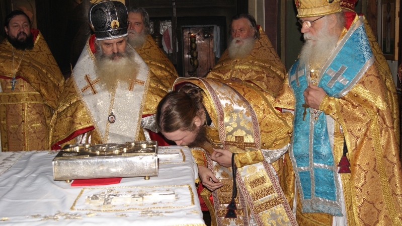 Возведение епископа Сибирского Сергия в достоинство митрополита