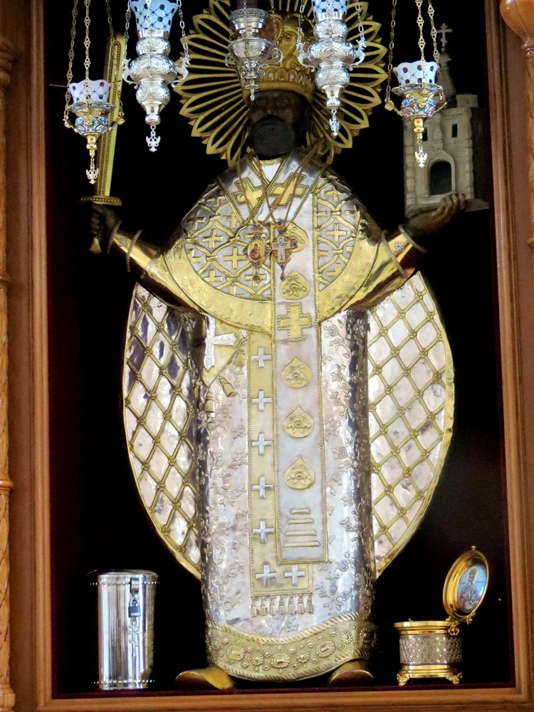 Чудотворный резной образ святителя Николы, архиепископа Мир Ликийских