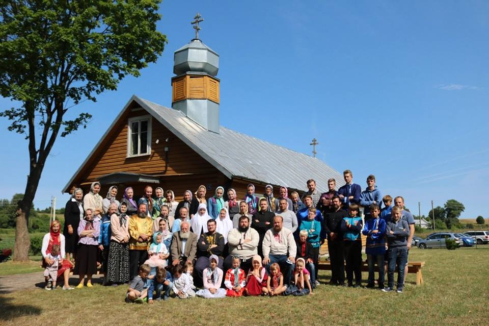Участники лагеря «Лествица» в 2015 году