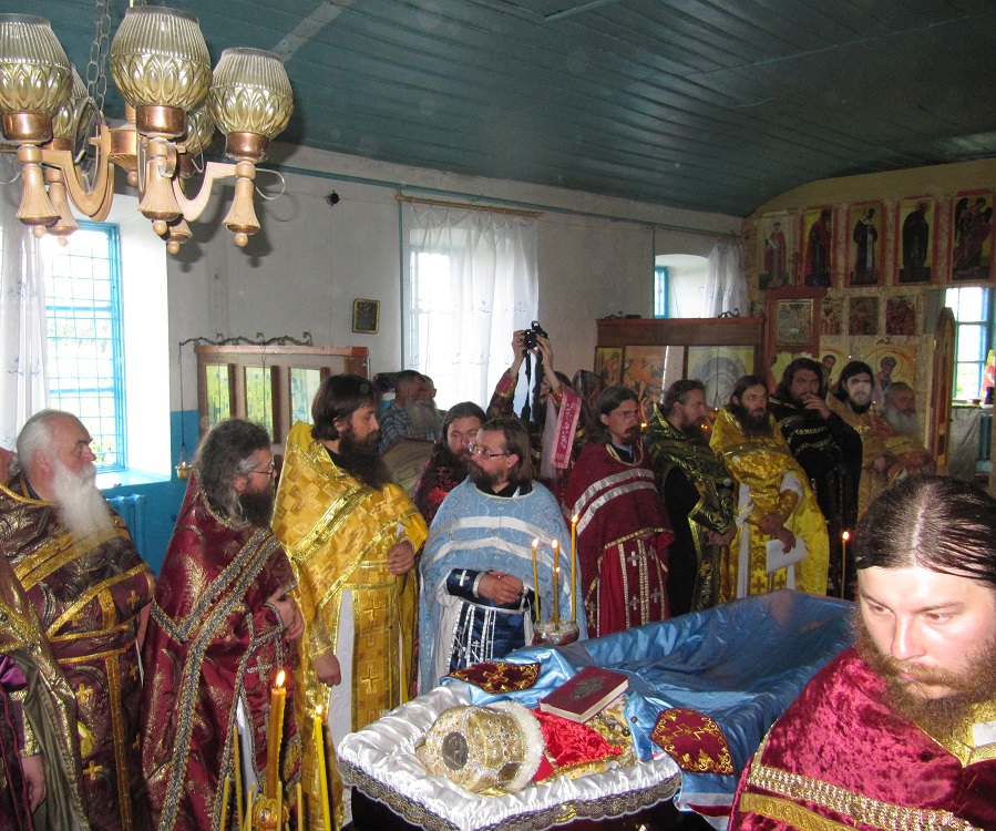Погребение архиепископа Саватия Киевского и всея Украины Русской Православной Старообрядческой Церкви