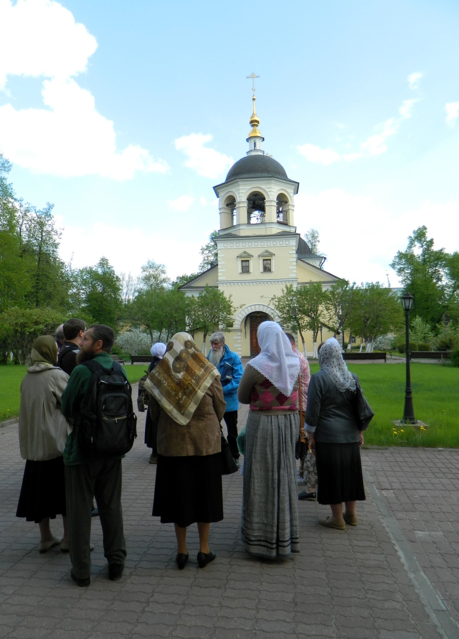 На территории федосеевского старообрядческого монастыря. Май 2016