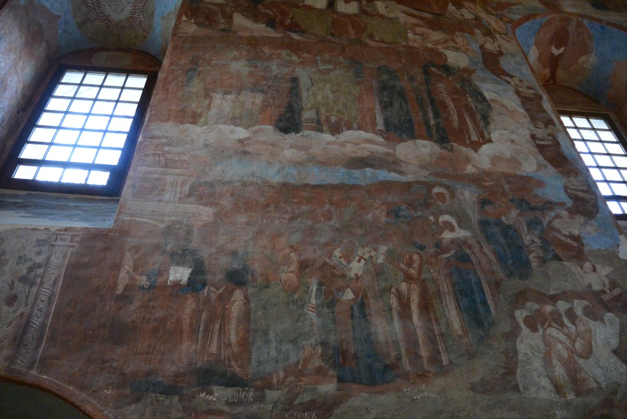 Роспись стен Знаменского собора