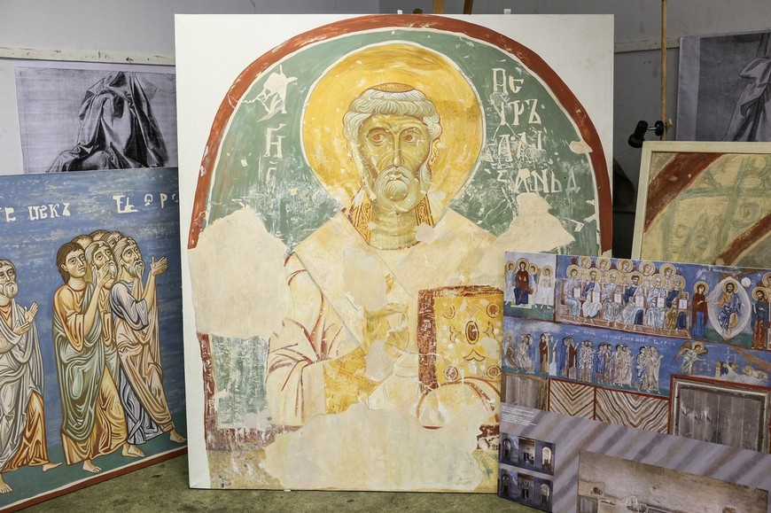Выставка фресок Церкви Спаса на Нередице