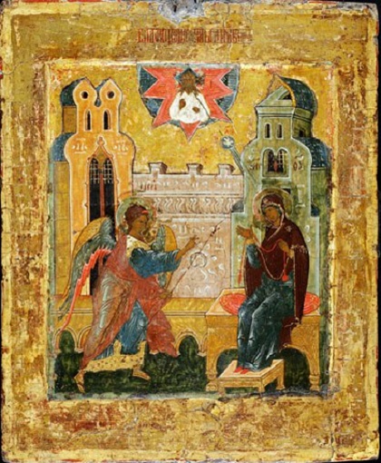 «Благовещение». Третья четверть XVI века. Москва